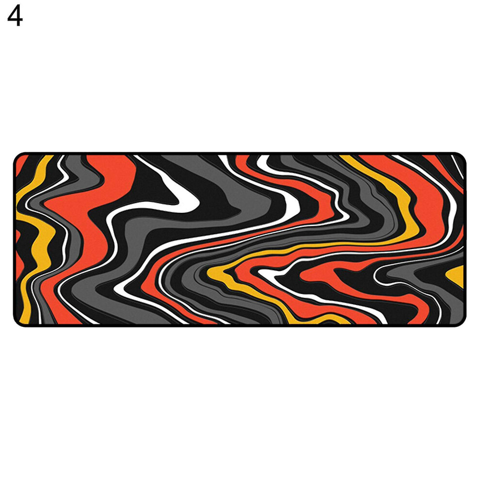 (4) Mouse Pad Thickened Non-slip Large Abstract Art Carpet Gaming Mousepad Table Mat For Computer