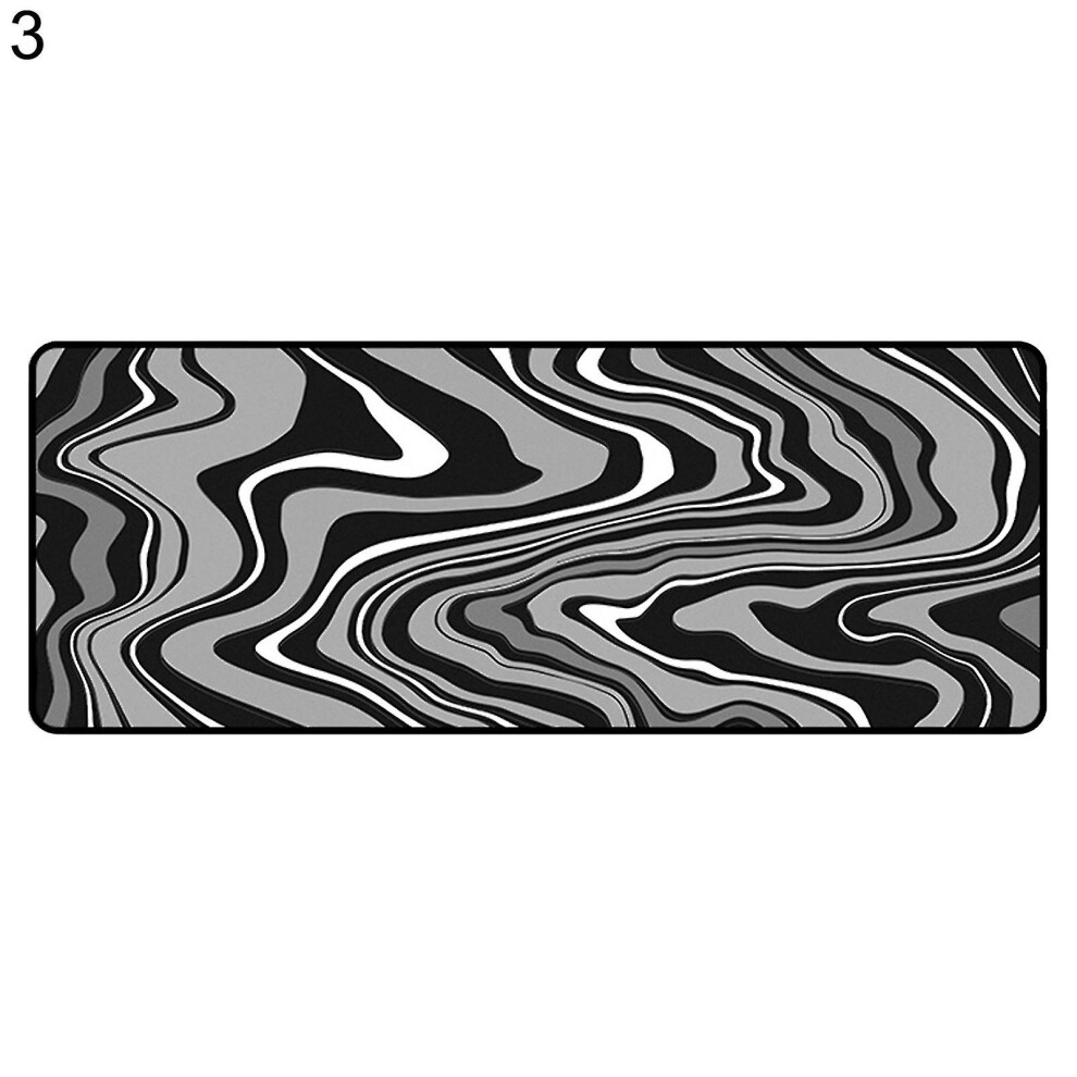 (3) Mouse Pad Thickened Non-slip Large Abstract Art Carpet Gaming Mousepad Table Mat For Computer