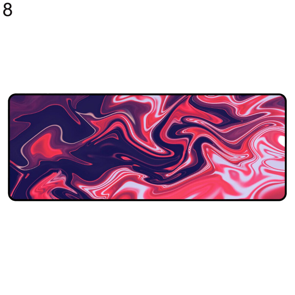(8) Mouse Pad Thickened Non-slip Large Abstract Art Carpet Gaming Mousepad Table Mat For Computer
