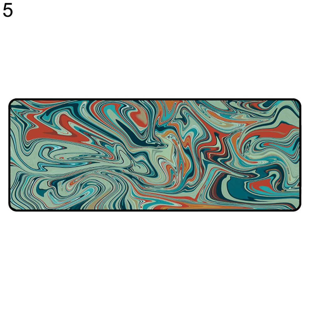 (5) Mouse Pad Thickened Non-slip Large Abstract Art Carpet Gaming Mousepad Table Mat For Computer