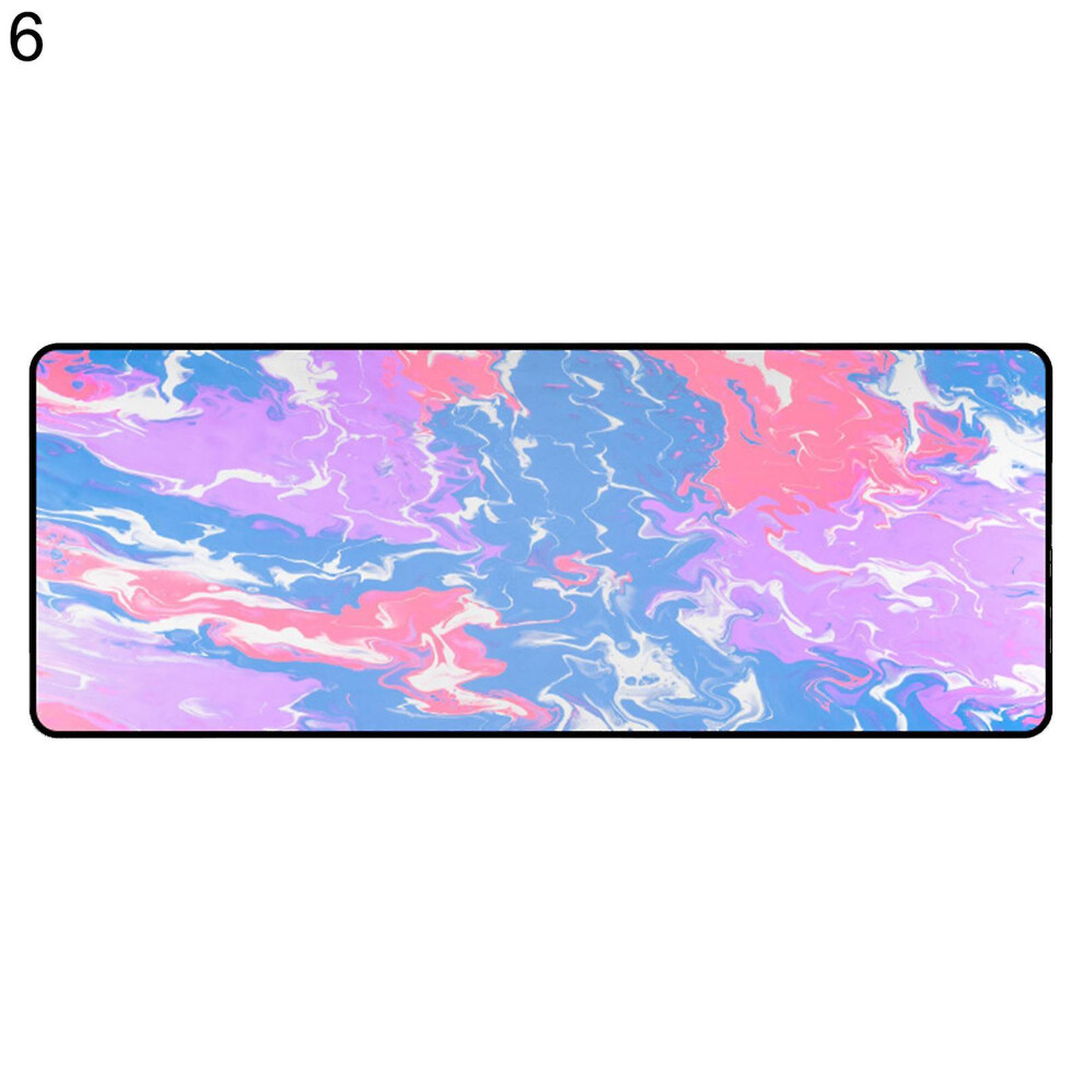 (6) Mouse Pad Thickened Non-slip Large Abstract Art Carpet Gaming Mousepad Table Mat For Computer