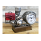 Industrial Engine Style Desk Mantle Freestanding Clock 2