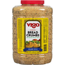 Vigo Italian Style Seasoned Bread Crumbs, with Imported Roman Cheese