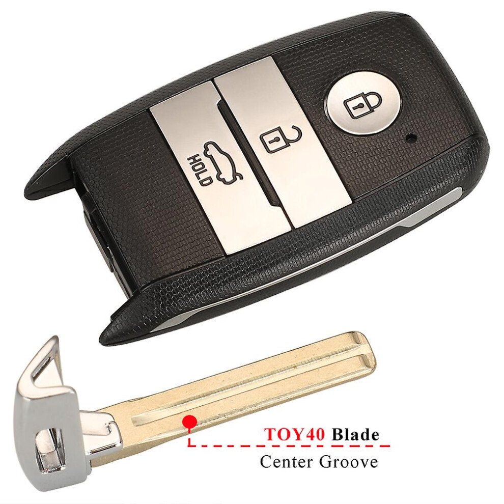 (TOY40 3BTN) - Car Key Key Kia Optima, Sorento, Cerato, Ceed, Rio Rio5, K3, Kx3, K4, K5