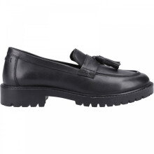 Abigail Senior | Black | Girl's Slip On School Shoes
