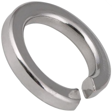 Spring Washers DIN 127B Zinc Plated Spring Steel Split Lock Washers Helical Anti Vibration M6 to M20