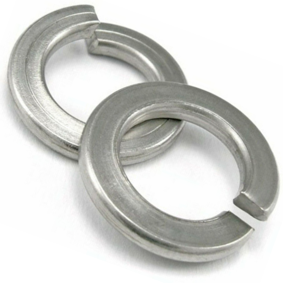 (20, M10) Spring Washers Rectangular Stainless Steel A2 5061065498442