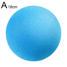 (Blue no.3) Newest Silent Basketball Indoor Training Foam Ball Uncoated High-denhot-selling Items