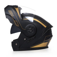 (matt black pattern-clear lens, L) New High Quality Bld Motorcycle Full Face Helmet Four Seasons Motocross Racing Modular Flip Up Men Women Off Road Helmet