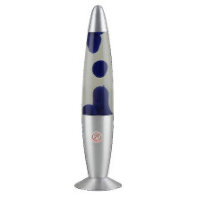 (Blue) Large Lava Lamp Beautiful Liquid Motion With Wax That Flows Like Night Light Water Entertaining For Adults Teens Kids
