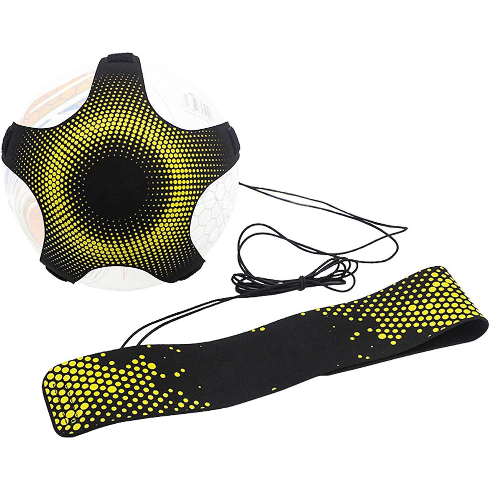 Soccer Trainer Aid Adjustable Football Kick Trainer Soccer Training Waist Belt Equipment Volleyball Rugby Trainer Aid Universal Fits Size 3 4 5 Footba