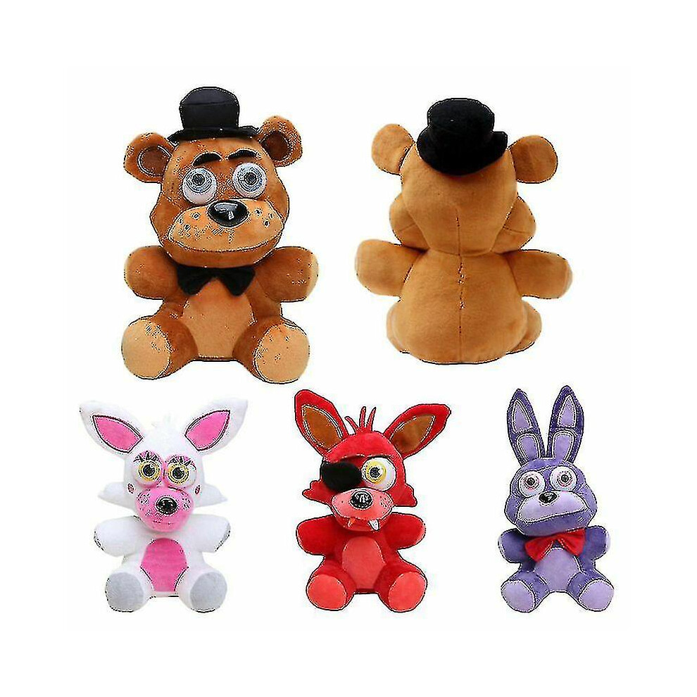 (Foxy) Fnaf Five Nights At Freddy's Foxy Bear Bonnie Mangle Plush Stuffed Toy