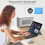 Techgear Keyboard for Microsoft Surface Go 1 2 3 4, Slim QWERTY Wireless Bluetooth Keyboard Cover, 7 Color Backlight, Precision Multi-Touch Trackpad/Touchpad 4