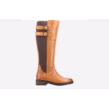 (4) Hush Puppies Carla MEMORY FOAM Boot Leather Womens