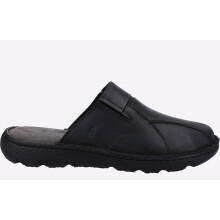 (8) Hush Puppies Carson Mule Leather Sandal Mens