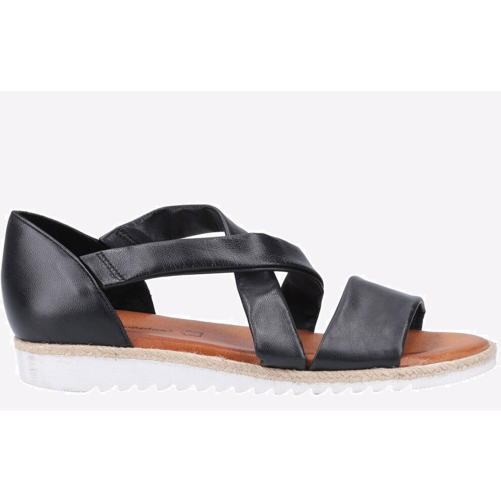 (4) Hush Puppies Gemma Espadrille Wedge Sandal
