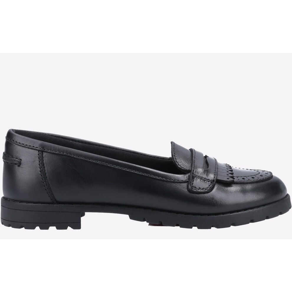 (11) Hush Puppies Emer School Shoe Junior Girls