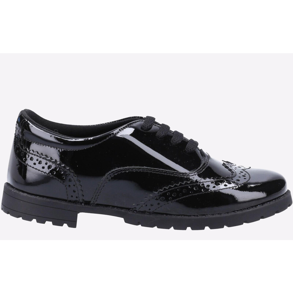 (10) Hush Puppies Eadie PATENT LEATHER Junior Girls