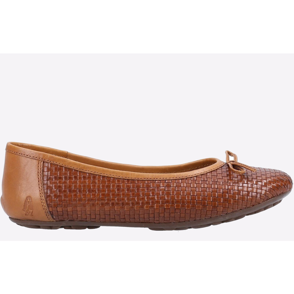 (5) Hush Puppies Janelle Woven Ballerina Womens