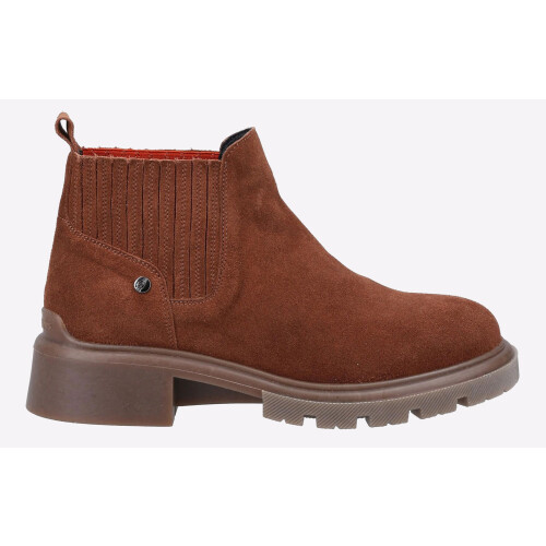 Hush Puppies (5) Hush Puppies Rita Leather Womens Boots