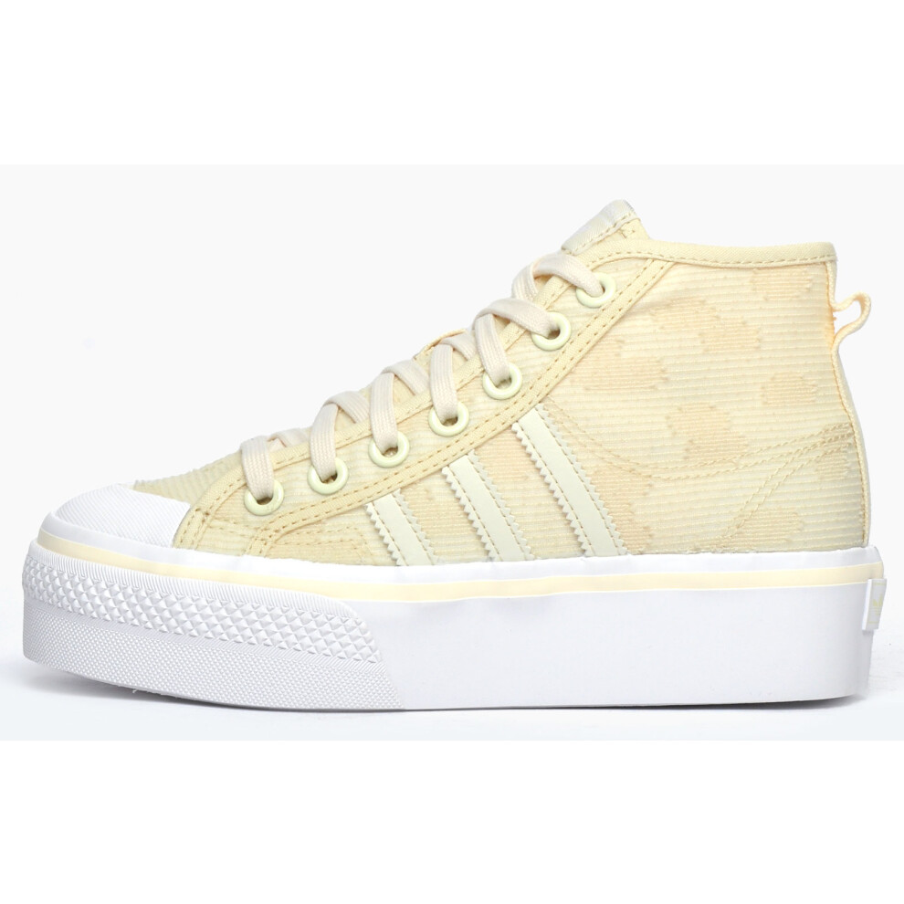 (3.5) Adidas Originals Nizza Platform Womens Girls