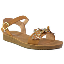 (2.5) Gloryfeet Mason Junior Girls Sandals