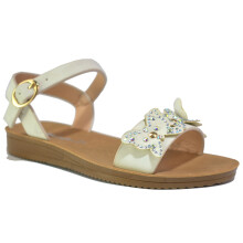 (2.5) Gloryfeet Mason Junior Girls Sandals