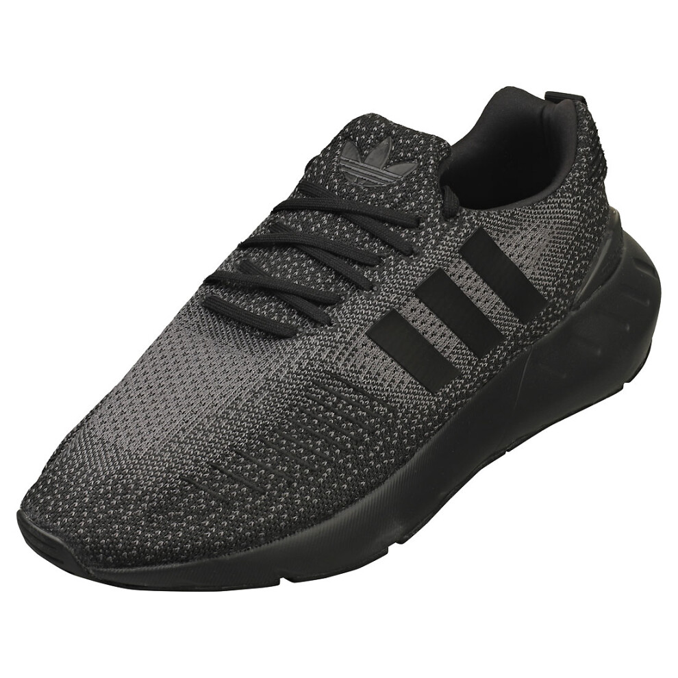 (11.5) adidas Swift Run 22 Mens Fashion Trainers in Black Grey