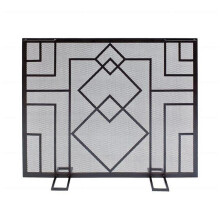 Minuteman SSW-17 38 x 30 in. Wright Design Fireplace Screen