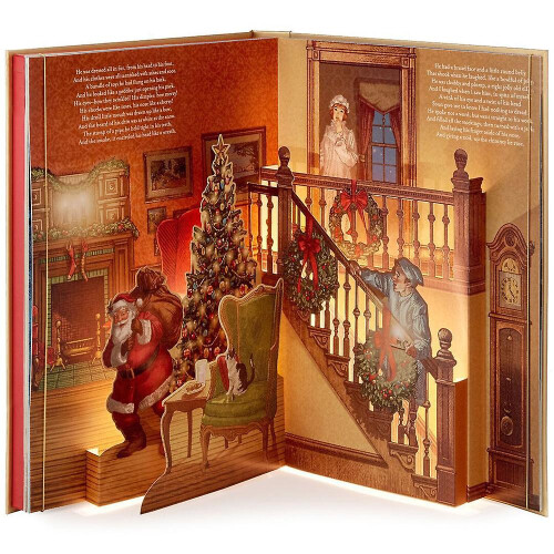 The Night Before Christmas Pop-up Book With Light 1