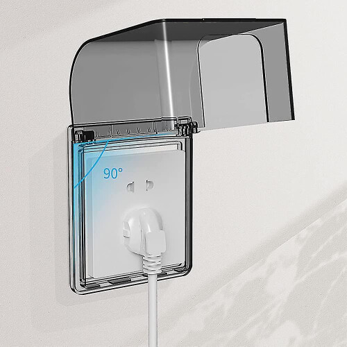 Socket Cover Child Protection 86 Universal Waterproof Socket Box 12.210.87.3 Cm Waterproof Outdoor Socket Switch 1