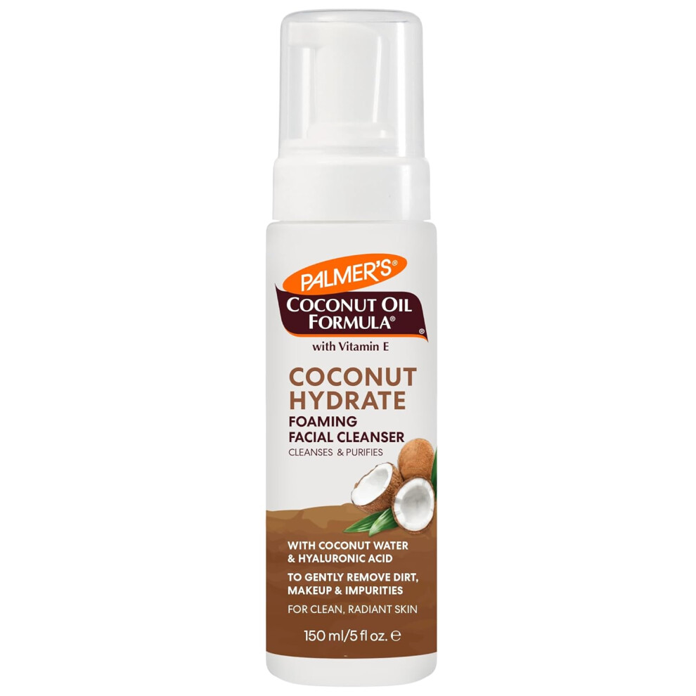 Palmer's Coconut Oil Coconut Hydrate Foaming Facial Cleanser 5 oz