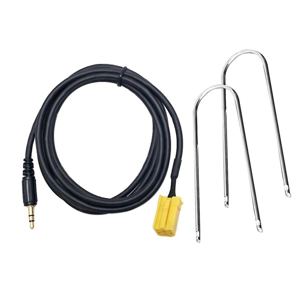 Car 3.5Mm Aux Input Adapter Cable Cord For Alfa Romeo 159 Fiat Grande Punto Light