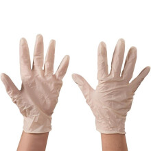Box Partners GLV2103L Latex Industrial Gloves, White - Large - Case of 100