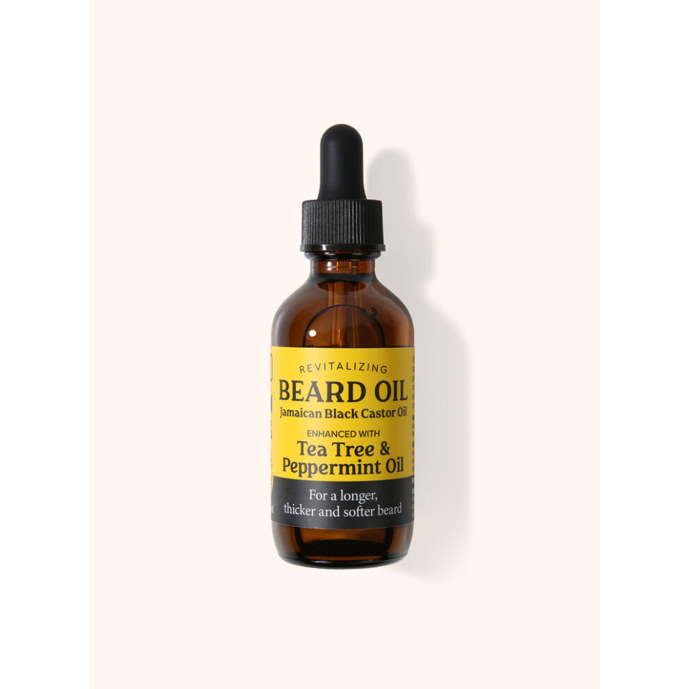 ABSOLUTE BEARD OIL ENHANCED WITH TEA TREE AND PEPPERMINT OIL 4 OZ