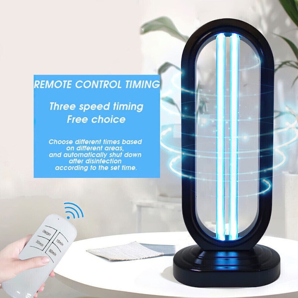Large UVC UV Light Ozone Sterilize Germicidal Lamp for Home Office