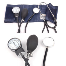 Manual blood pressure watch with stethoscope blood pressure meter arm sphygmomanometer listening to fetal heart