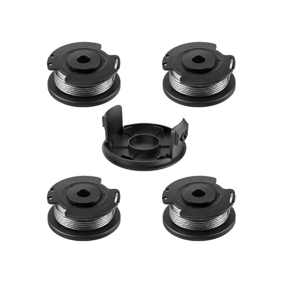 Replacement Line Spool for Bosch Art 23SL 26SL 23-28 Brushcutter + Cover F016F04557 (4 Spools + 1 Cap)[720]