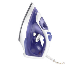 Steam Iron Non-stick, 200g Steam Boost, 40g Steam Output, 380ml Water Tank,2m Cord, 2400W, Purple