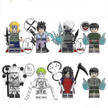 4.5cm Konoha Village Assembling Toys Naruto Series Minifigure Building
