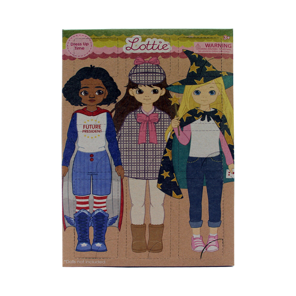 Three Dress Up Party Dolls Outfits