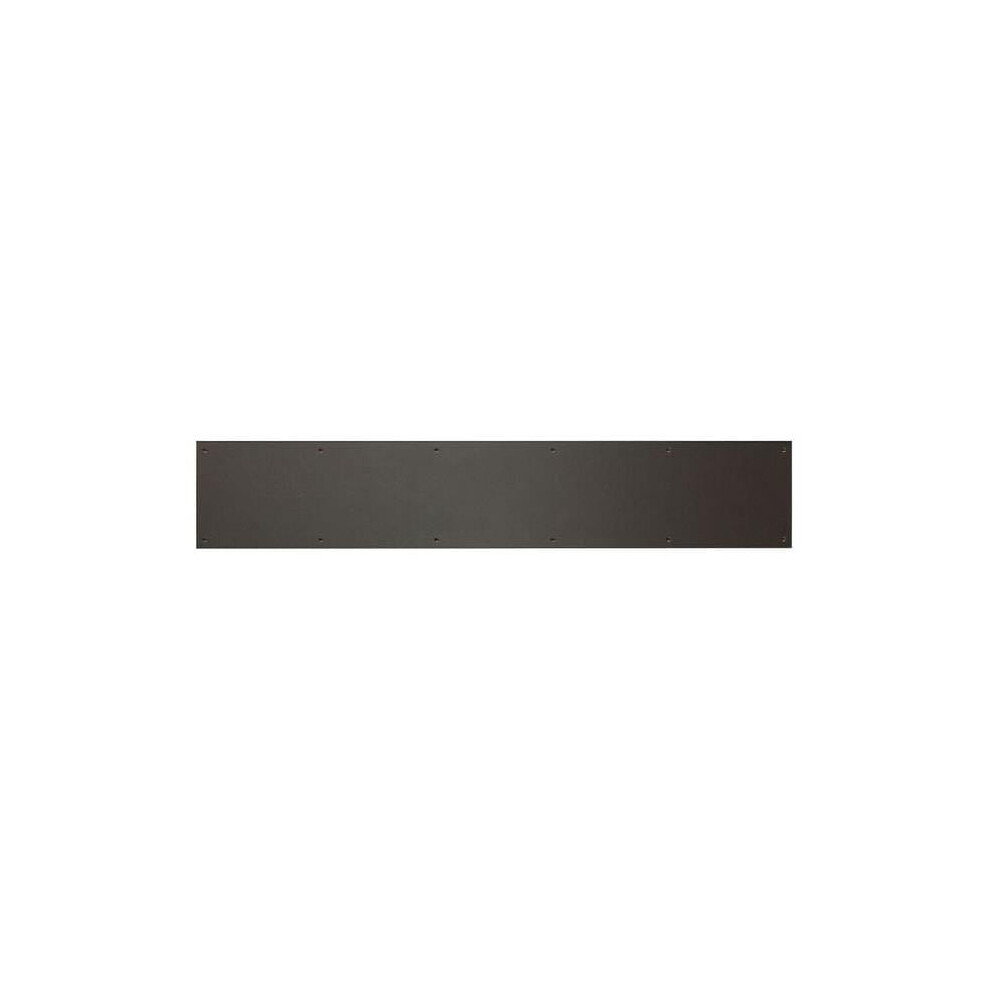 Brass Accents A09-P0830-613Kp 8 In. X 30 In. Kick Plate Oil Rubbed Bronze Powder Coated Screw Mount 714983575454