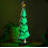 Snow Time 40cm Infinity Standing Christmas Tree with Metal Base and Green LEDs 5