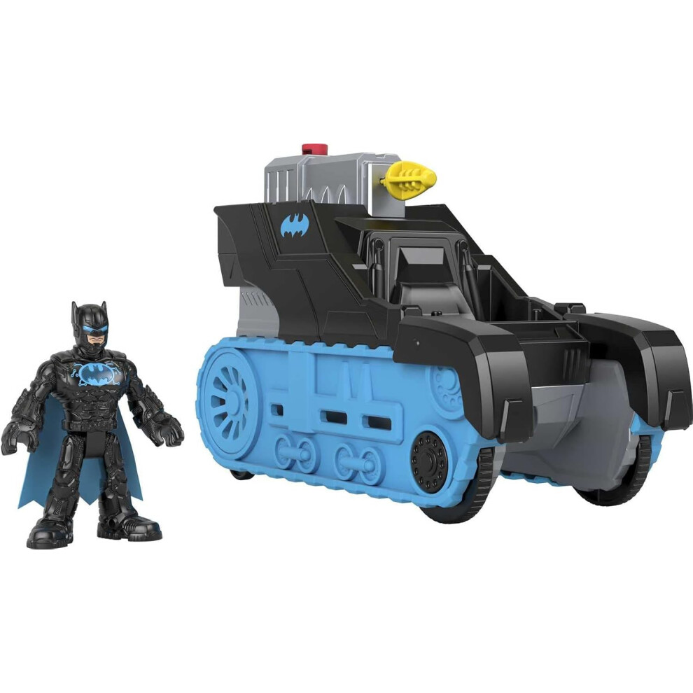 Fisher-Price Imaginext Dc Super Friends Bat-Tech Tank Vehicle With Figure