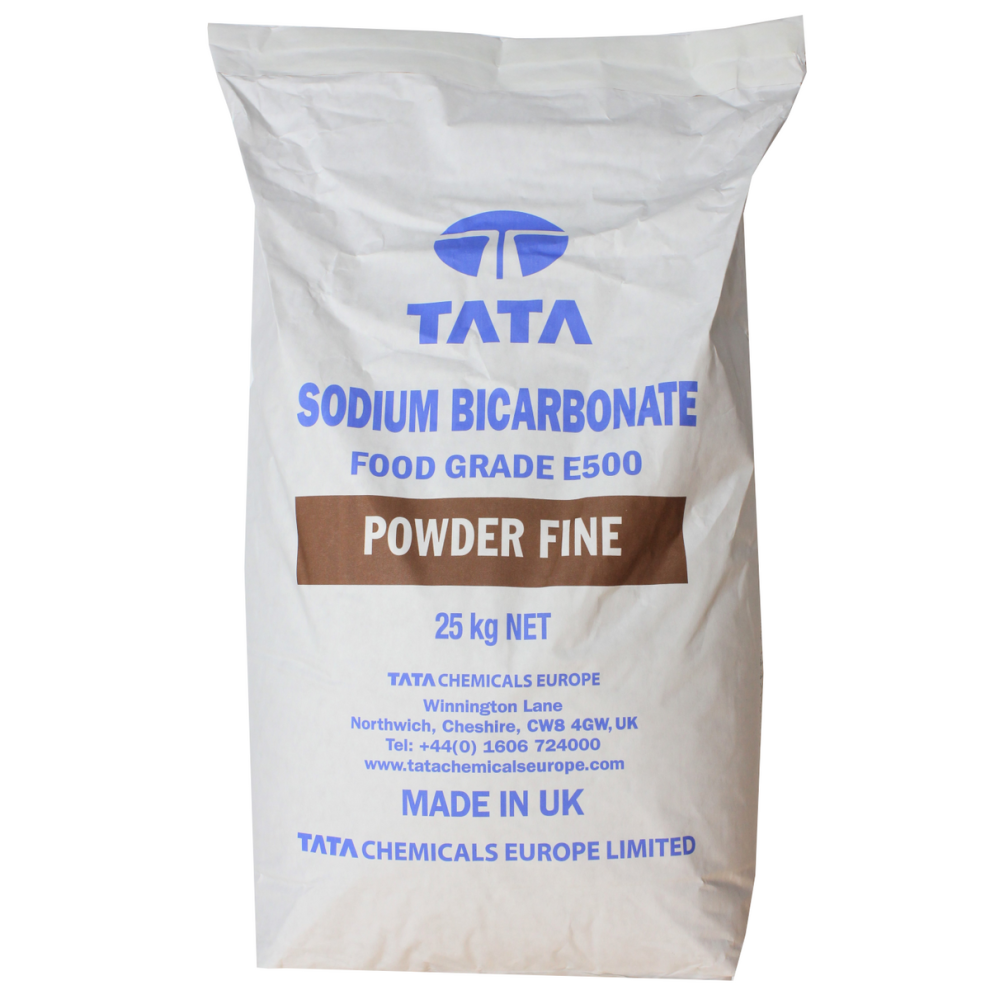 Hexeal Sodium Bicarbonate 25kg 25kg Bag of Food Grade, Fine Powder, E512