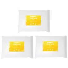 Hexeal Citric Acid 15kg – 3 x 5kg Bags of Food Grade Anhydrous Fine Citric