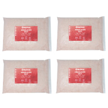 Hexeal Himalayan Pink Salt 20kg – 4 x 5kg Bags of 100% Natural Fine Food Grade Salt
