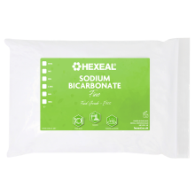 Hexeal Sodium Bicarbonate 2kg 2kg Bag of Food Grade Fine Powder E510