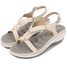 (9, Black) Women Sandals New Summer Shoes Woman Plus Size 44 Beach Sandals For Wedges Chaussure Femme Casual Gladiator Sandalen Dames Q43