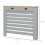 Homcom HOMCOM Radiator Cover with Drawer, Horizontal Slat, 111cm, Grey 7